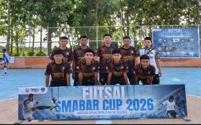 Manida Futsal MAN 2 Soppeng Sukses Raih Dua Kemenangan Beruntun di SMABAR Cup Sidrap